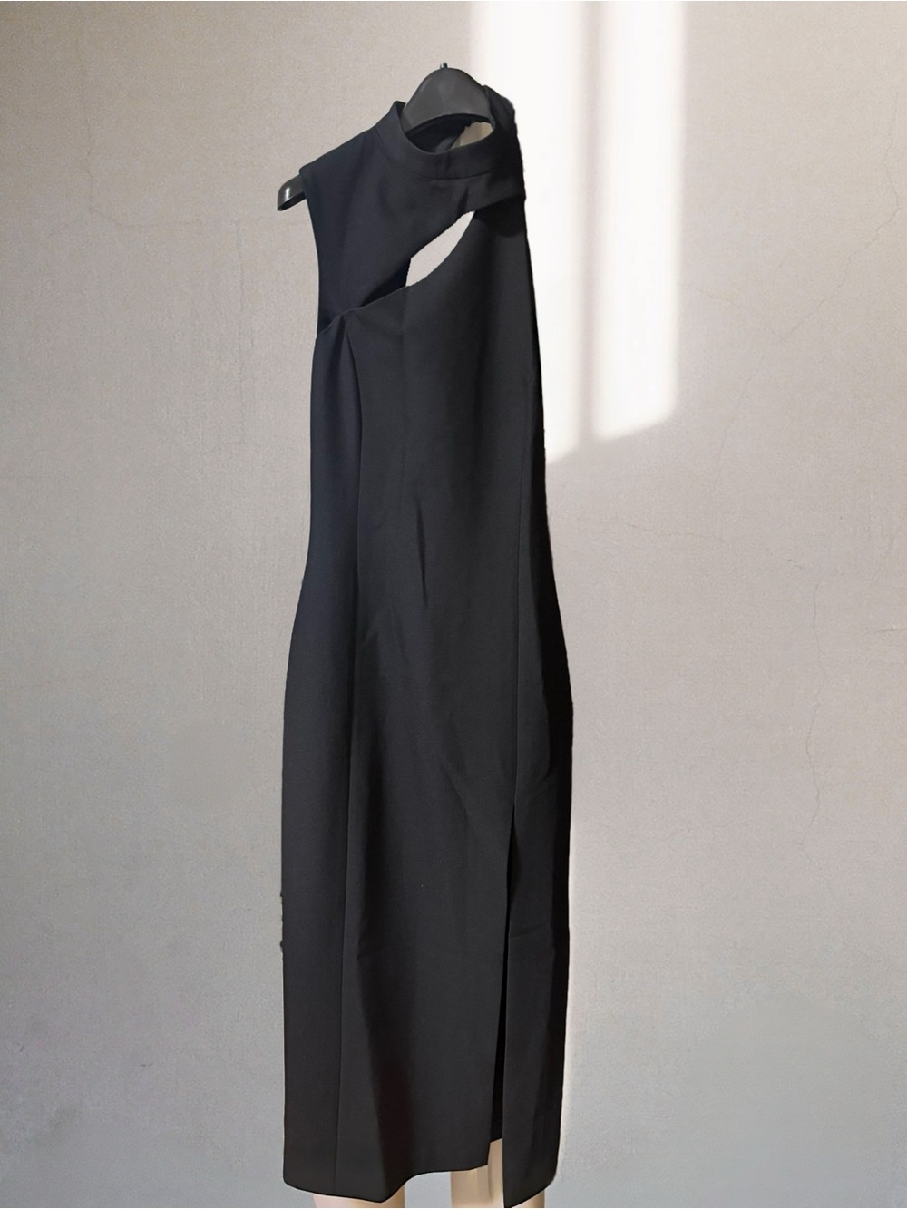 Zara- Black Dress- one shoulder
